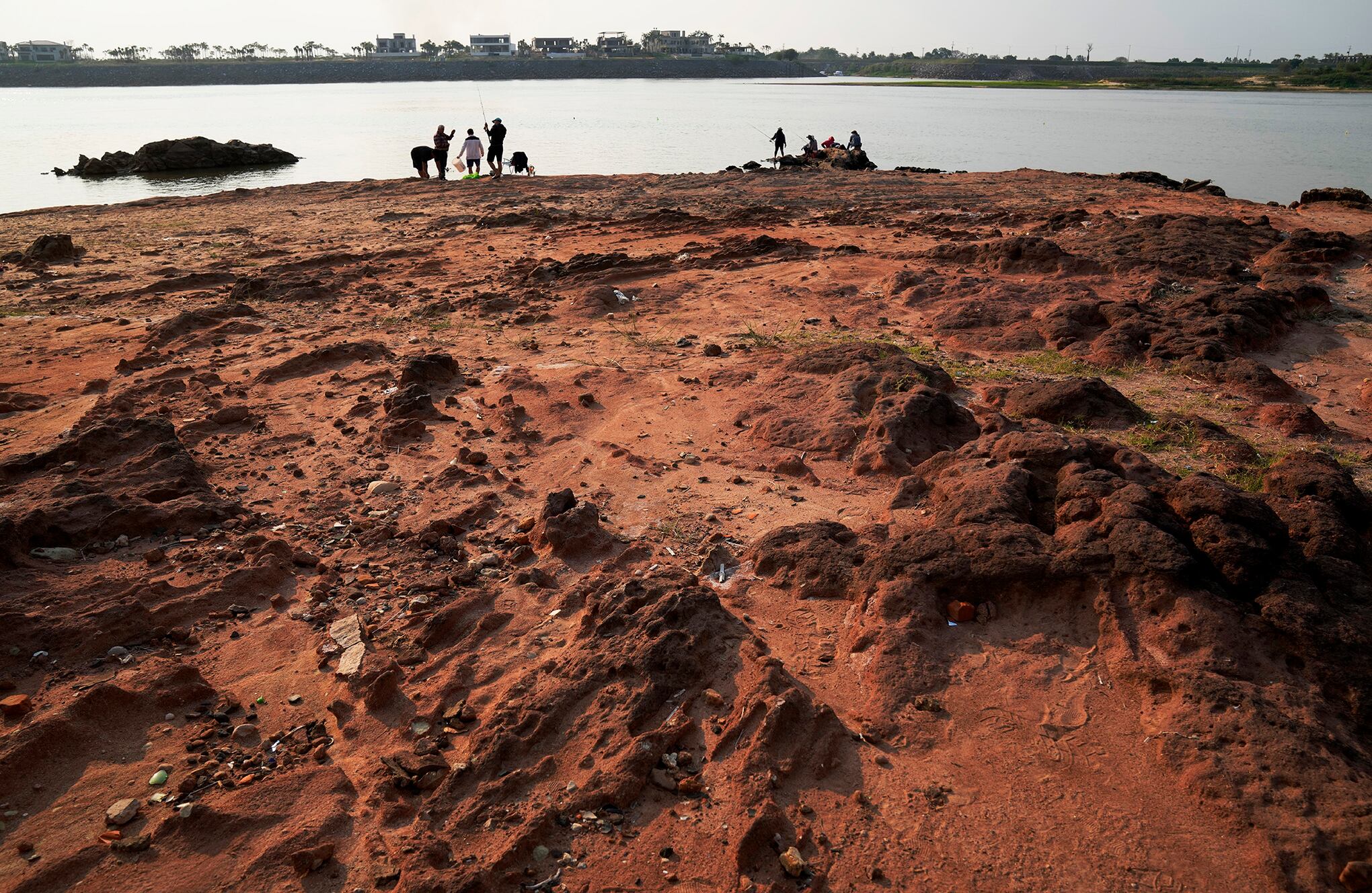 Las imágenes de la sequia del rio Paraguay