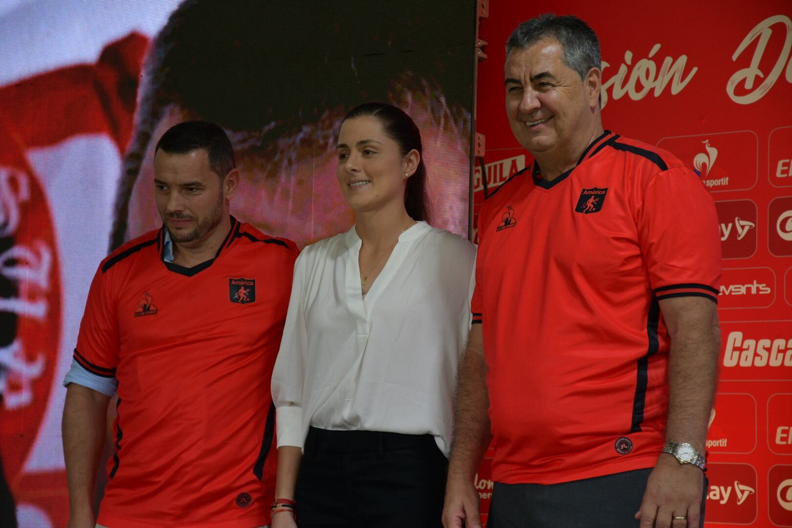 Presentación del nuevo técnico del América  de Cali.
Jorge el "Polilla" Da Silva.