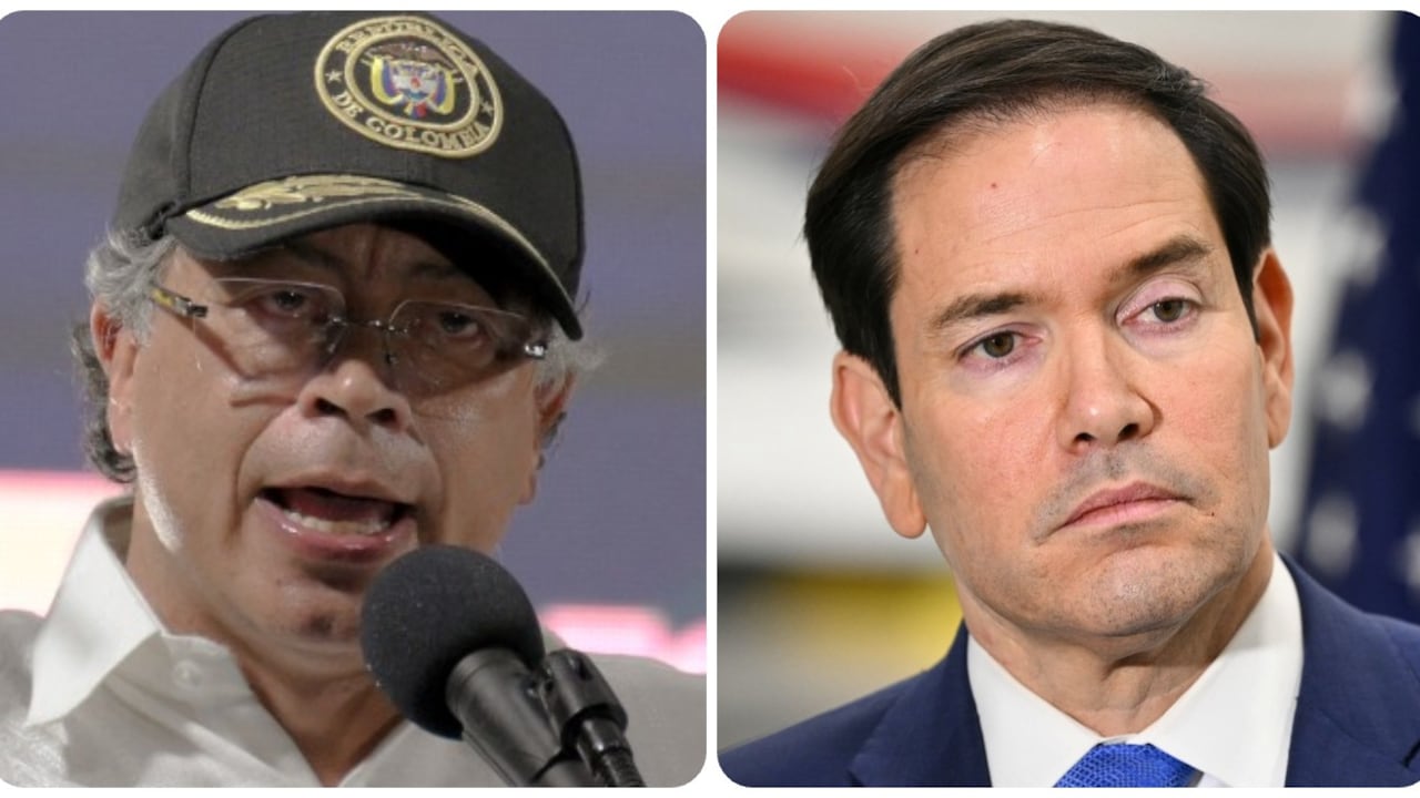 Gustavo Petro y Marco Rubio