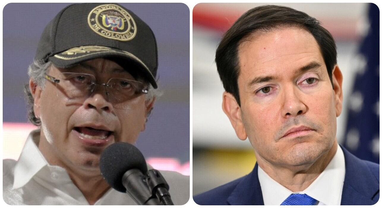 Gustavo Petro y Marco Rubio