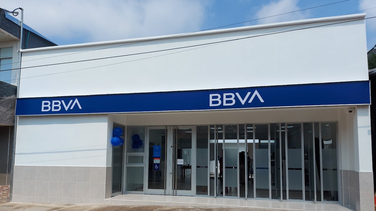 Oficina del BBVA.