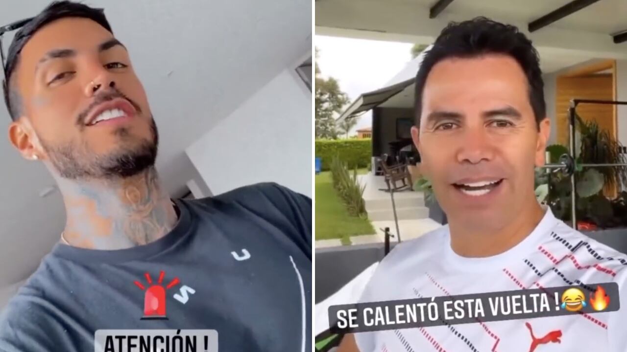Los dos personajes de la farándula nacional calentaron las redes sociales