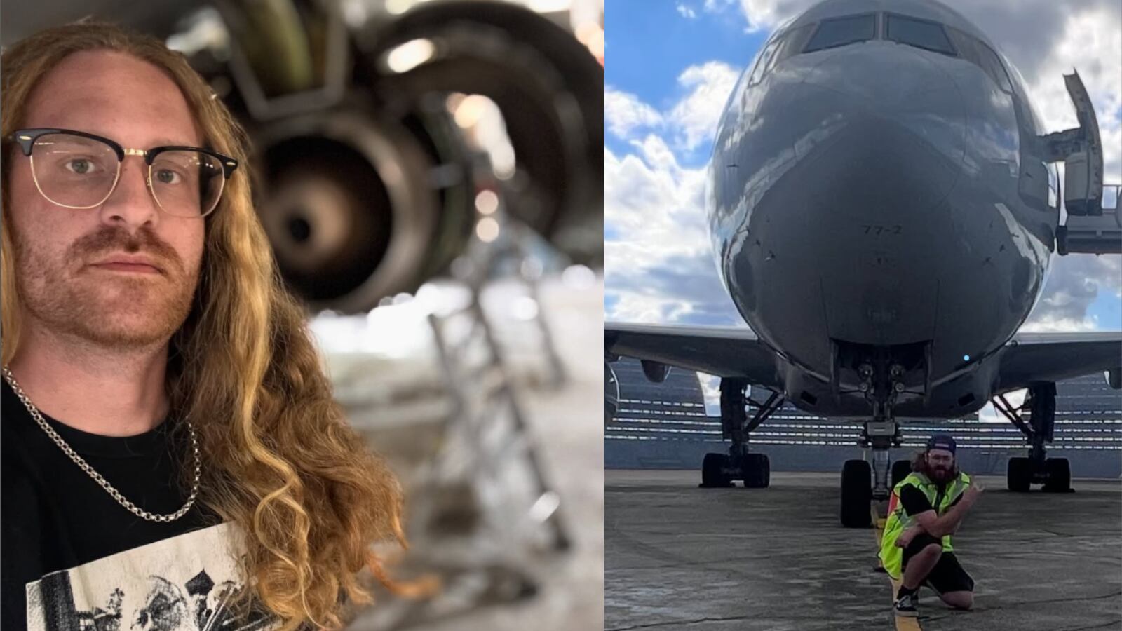 El mecánico que utiliza las redes para vencer los miedos de volar