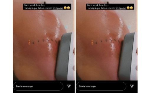 Tatuaje Carolina Cruz