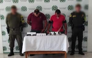 Estos son los dos hombres capturados por el hecho