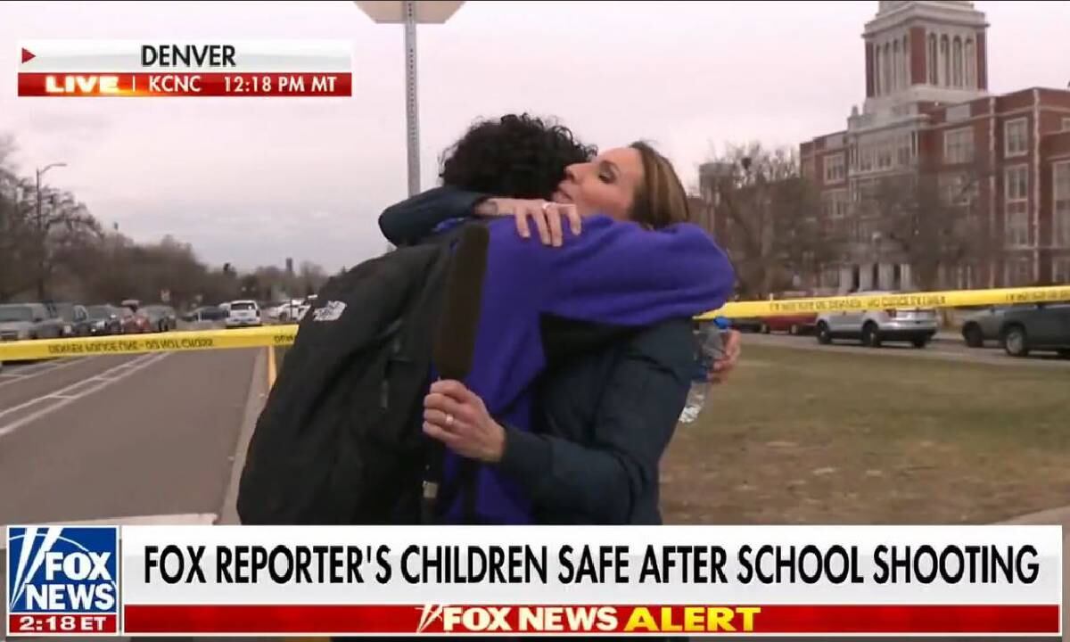 El video se hizo viral, en el que se ve a Alicia Acuña reportando los hechos desde el lugar del accidente antes de que saliera su hijo con vida