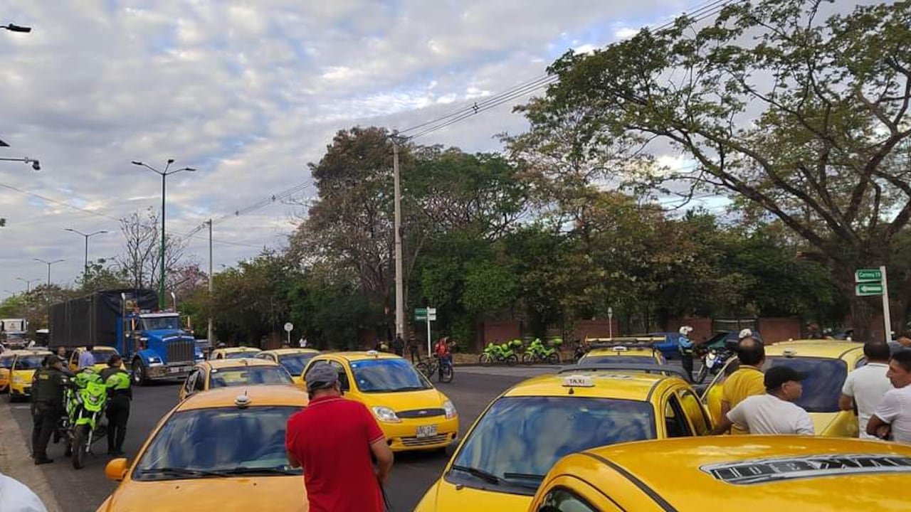 El gremio de taxistas en Barranquilla está dividido a favor y en contra del taxímetro. Imagen de referencia