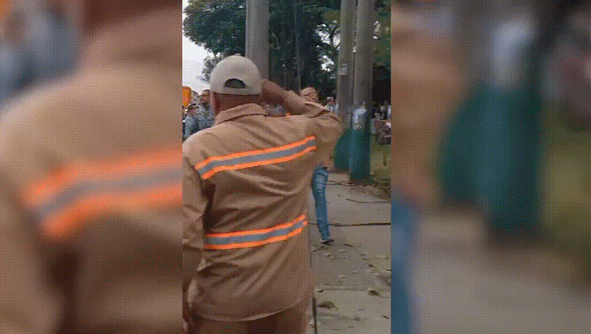 Avioneta accidentada en Cali.