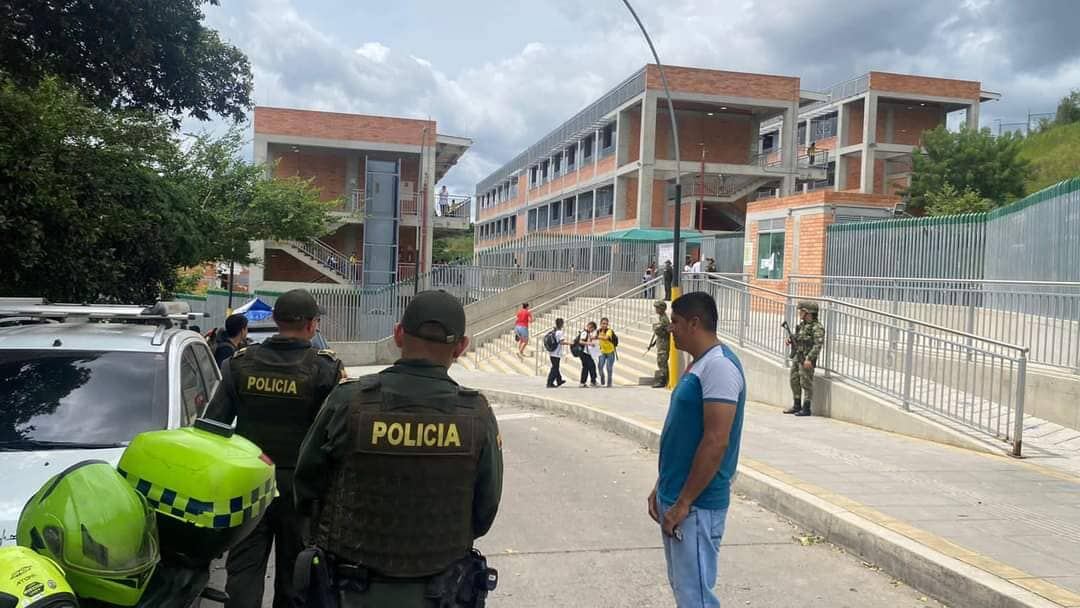 Se están realizando campañas pedagógicas en dicho colegio.