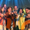 Radio Swing, la banda que participó en los coros de la película "Encanto".