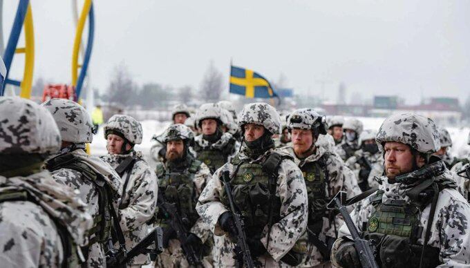 Tropas de Suecia llegan a Groenlandia.