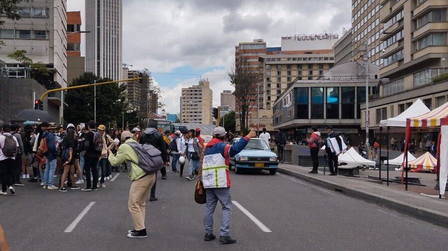Bloqueos sobre la carrera séptima el 29 de agosto.