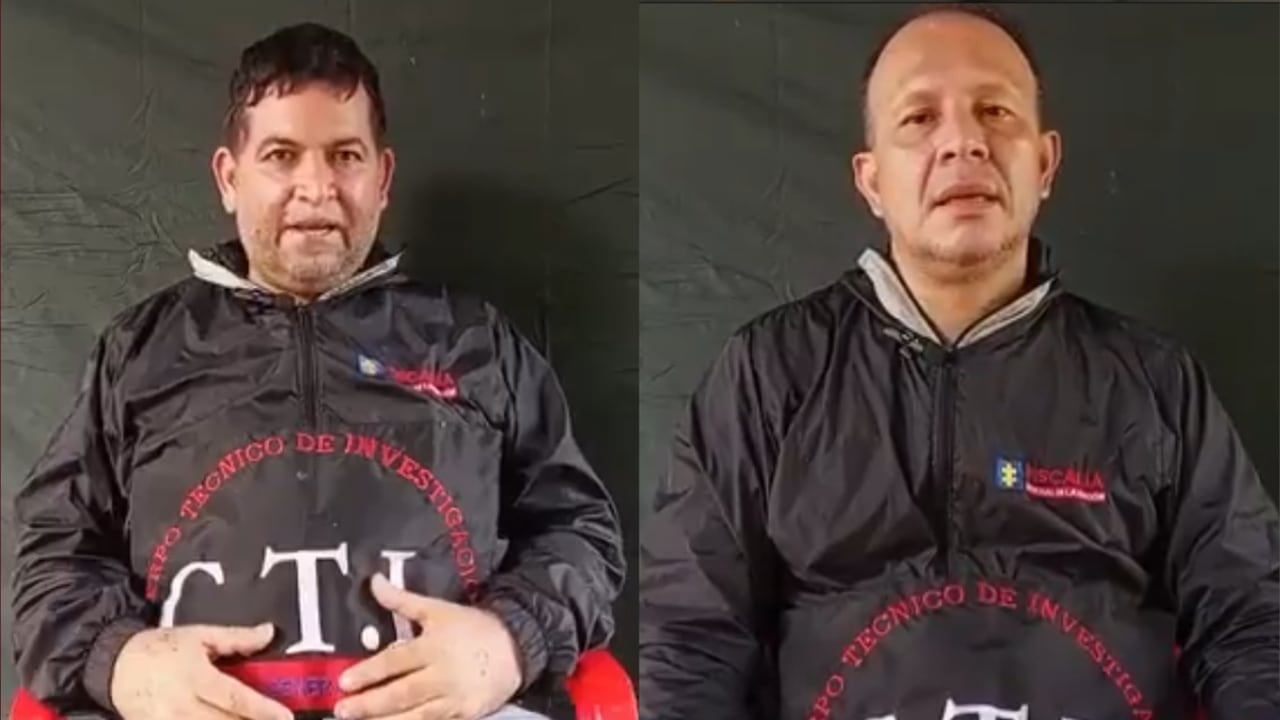 Jesús Antonio Pacheco y Rodrigo Antonio López, fueron secuestrados en el departamento de Arauca.