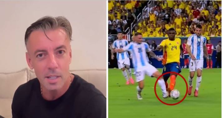 Raphael Claus fue el encargado de pitar la final de la Copa América