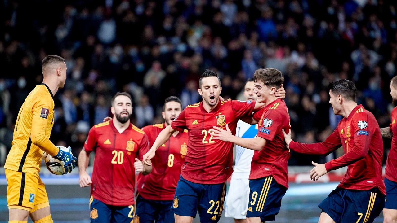 La Selección de España está cada vez más cerca de su clasificación a Catar 2022