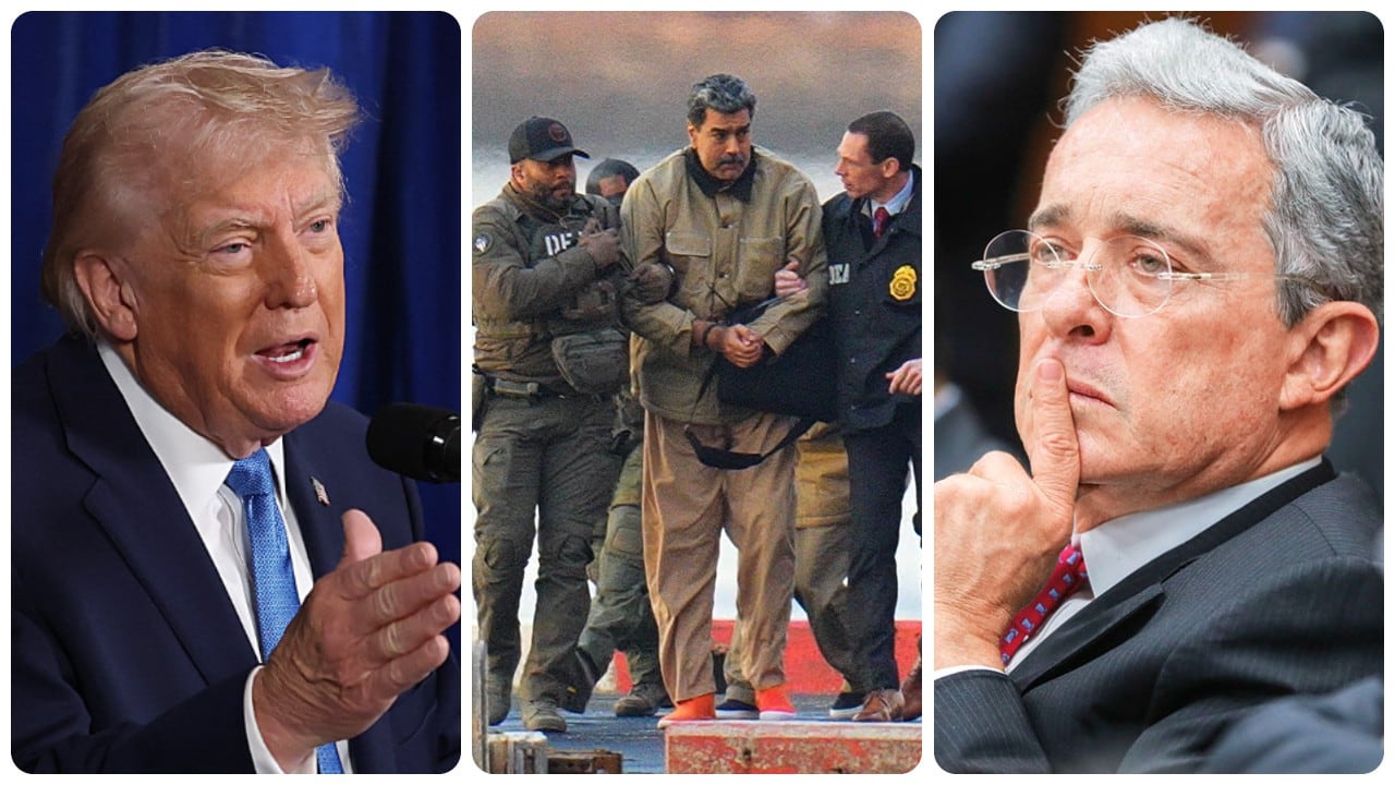 El expresidente Álvaro Uribe asegura que la intervención militar de Estados Unidos en Venezuela está justificada en la "legítima defensa".