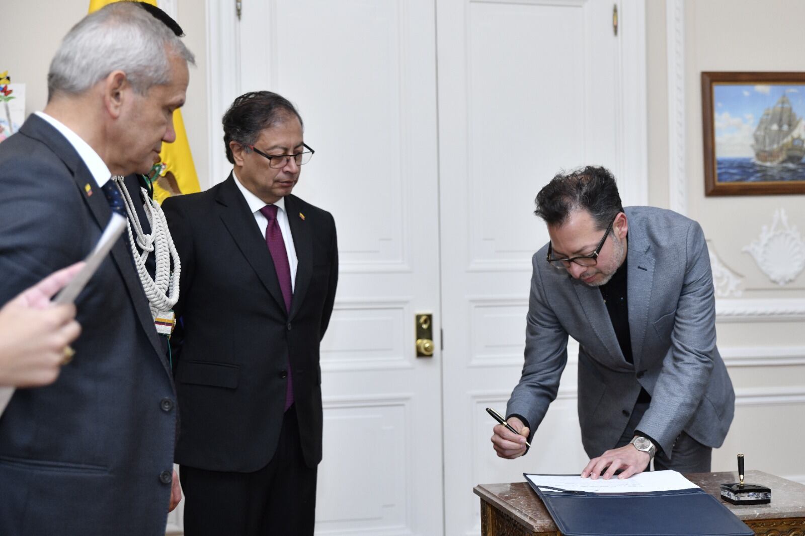 Posesión nuevo ministro de Cultura Juan David Correa