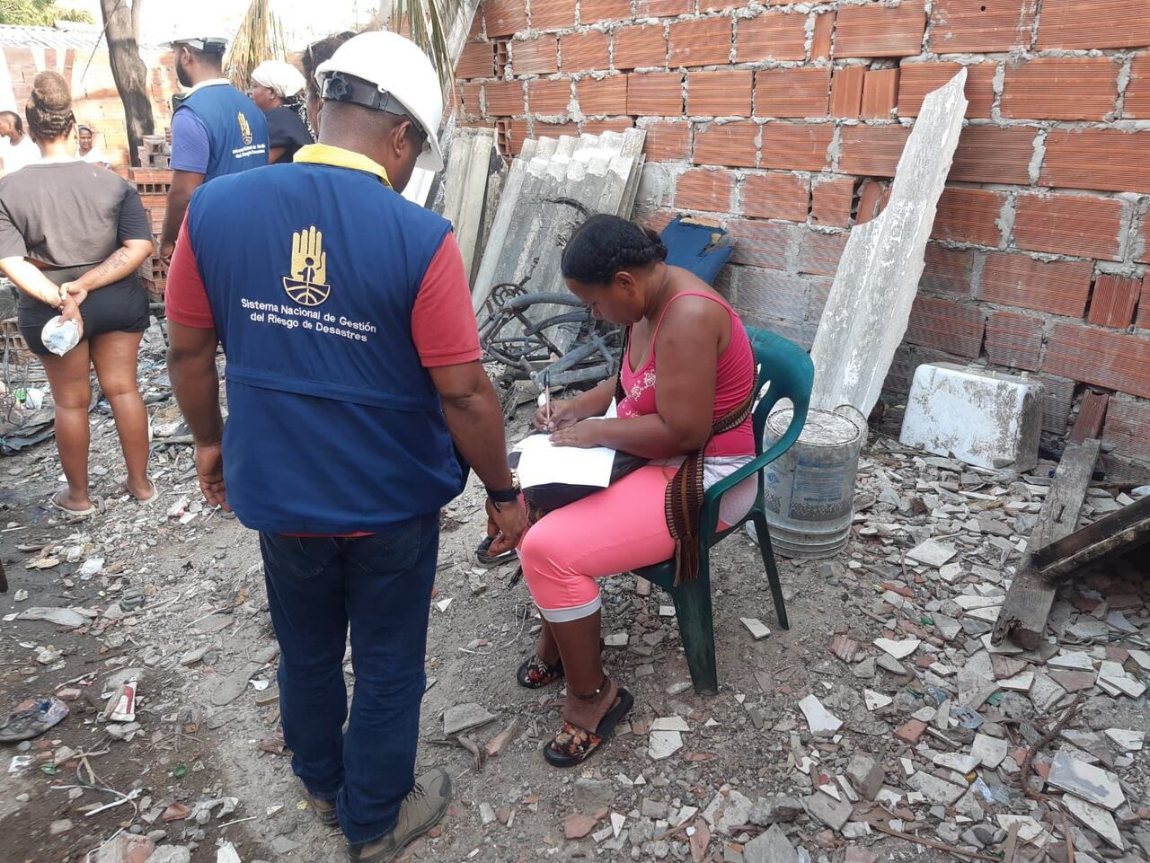 En la tarde del pasado martes 7 de marzo, fue reportado un incendio en el barrio La Esperanza, sector Jorge Eliécer Gaitán.