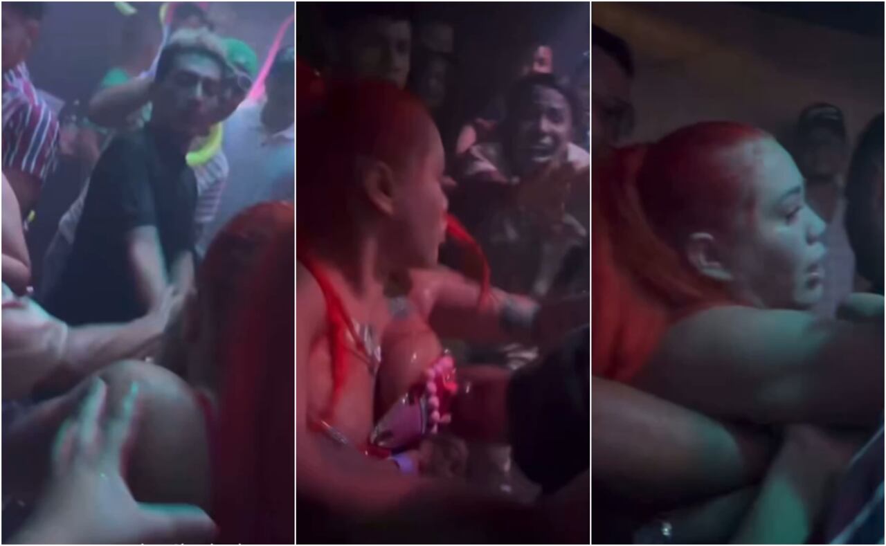 Yina Calderón fue atacada por un hombre en una discoteca, tras uno de sus shows en Montería.