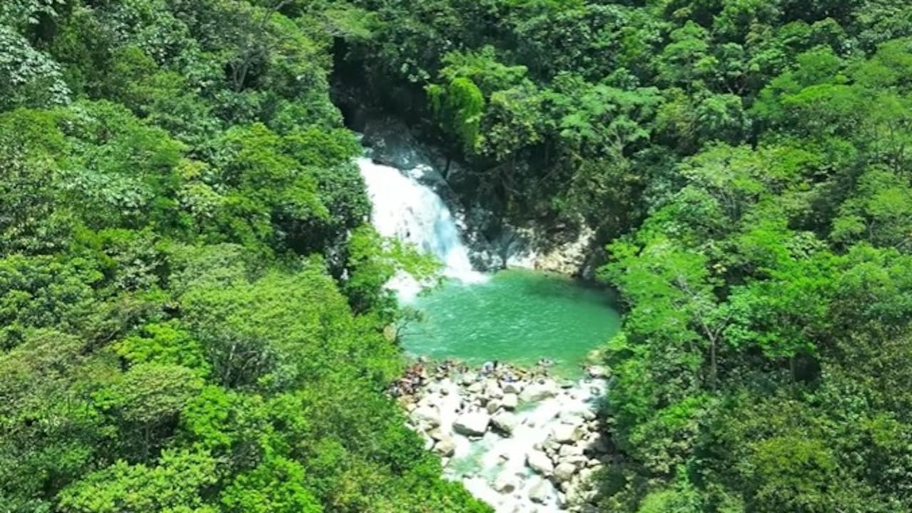 Panorámica de El Charco La Planta en San Luis, Antioquia