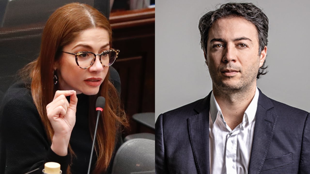 Catherine Juvinao y Daniel Quintero.