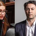 Catherine Juvinao y Daniel Quintero.