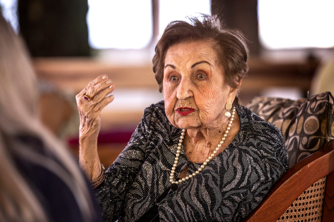 Cecilia Suárez de Hernández. Madre de Rodolfo Hernández.