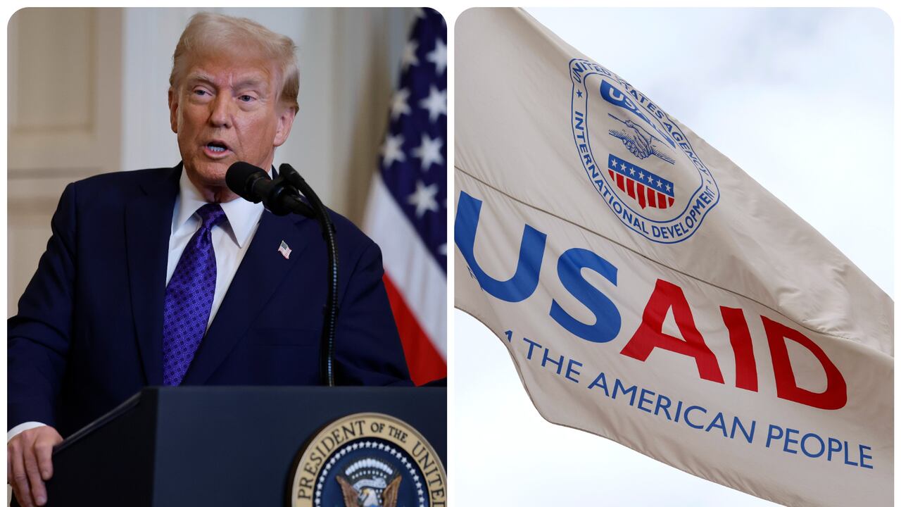 El presidente Donald Trump manifestó desde su posesión que Usaid debería "cerrar".
