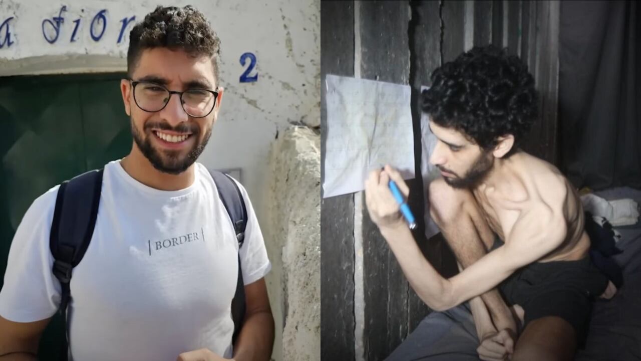 Evyatar David israelí de 24 años obligado a cavar su propia tumba podría estar entre los liberados por Hamás.