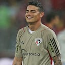 James espera jugar su segundo partido oficial este sábado.