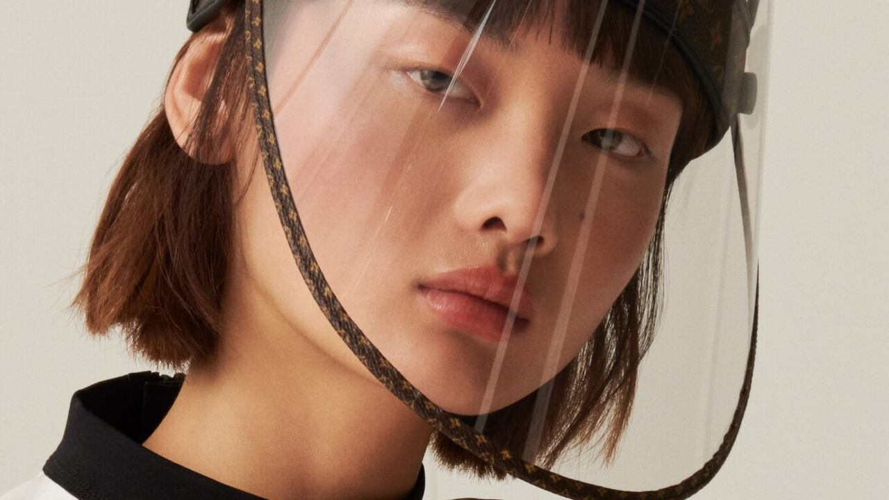 Máscara protectora de Louis Vuitton