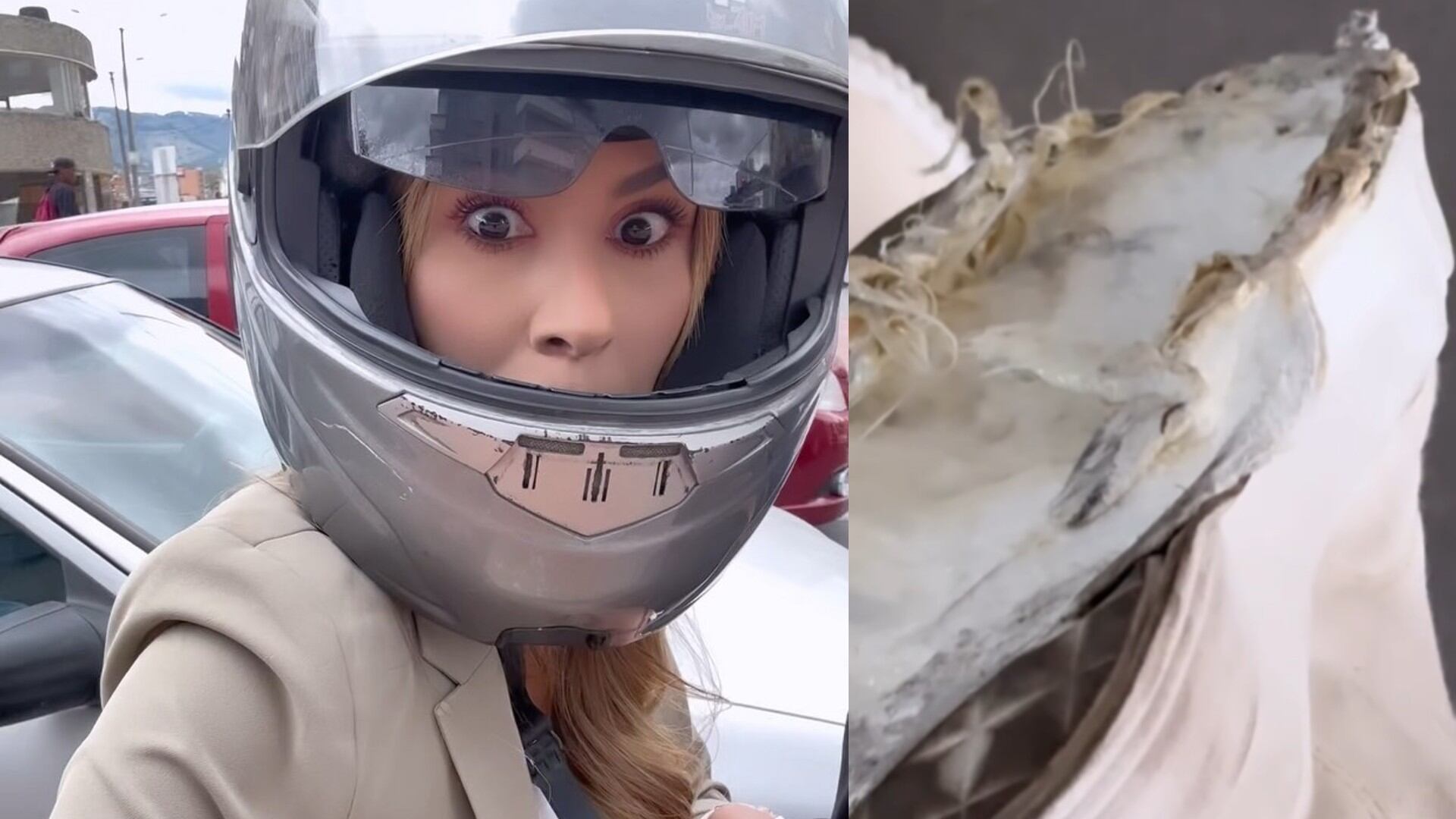 El zapato de Soto quedó destruido.