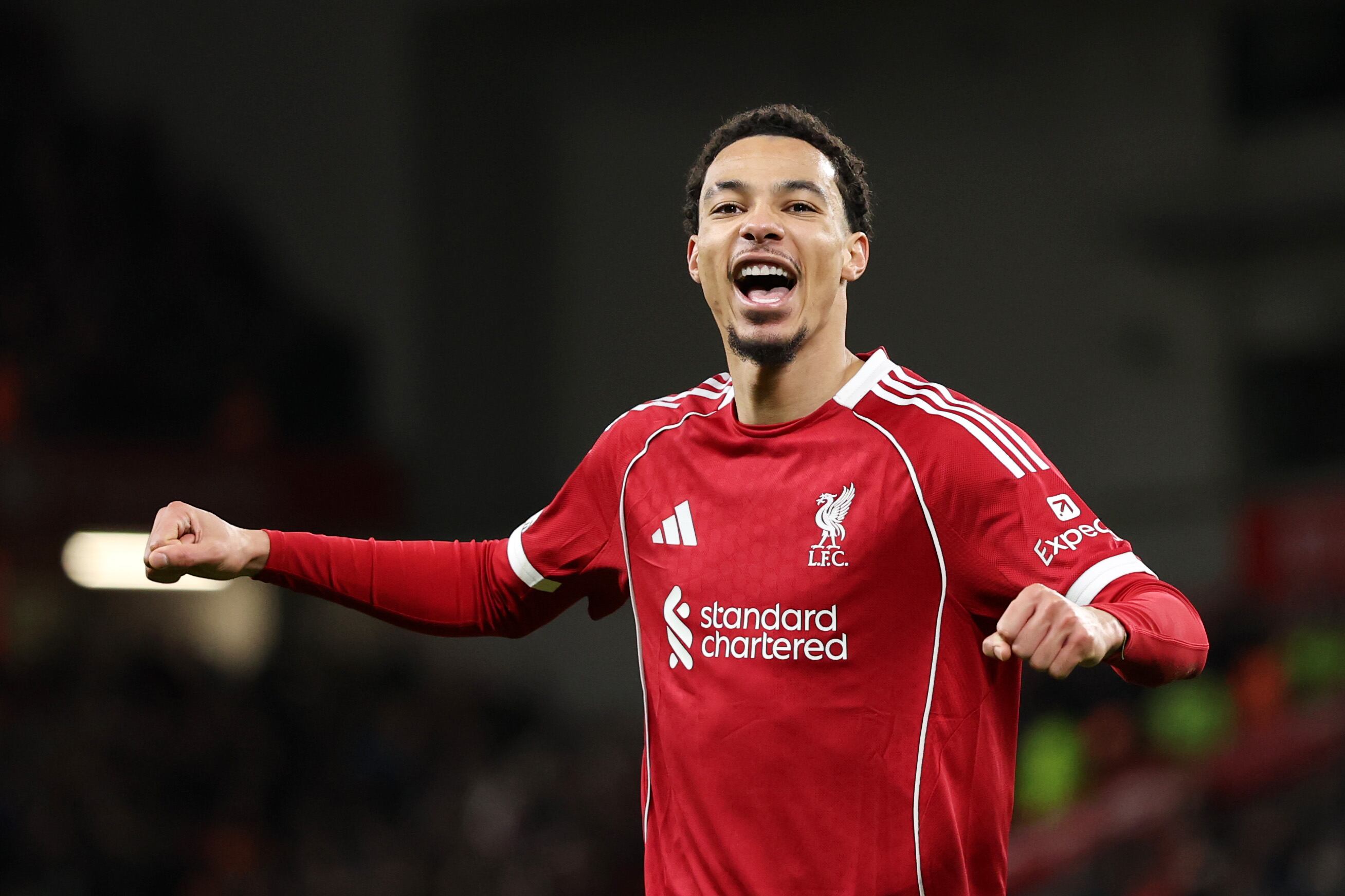 Hugo Ekitike, delantero del Liverpool F.C. por el que pagaron cerca de 90 millones de euros.