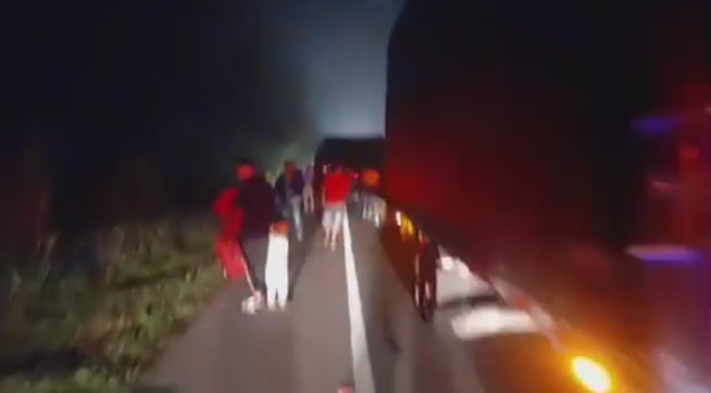 Testigos del hecho reportaron lo sucedido en redes sociales.