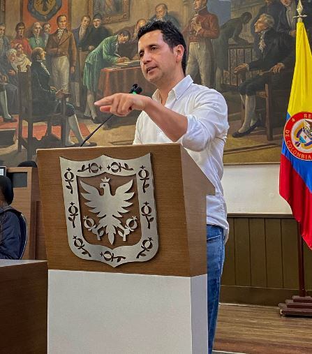 Nelson Cubides, concejal de Bogotá