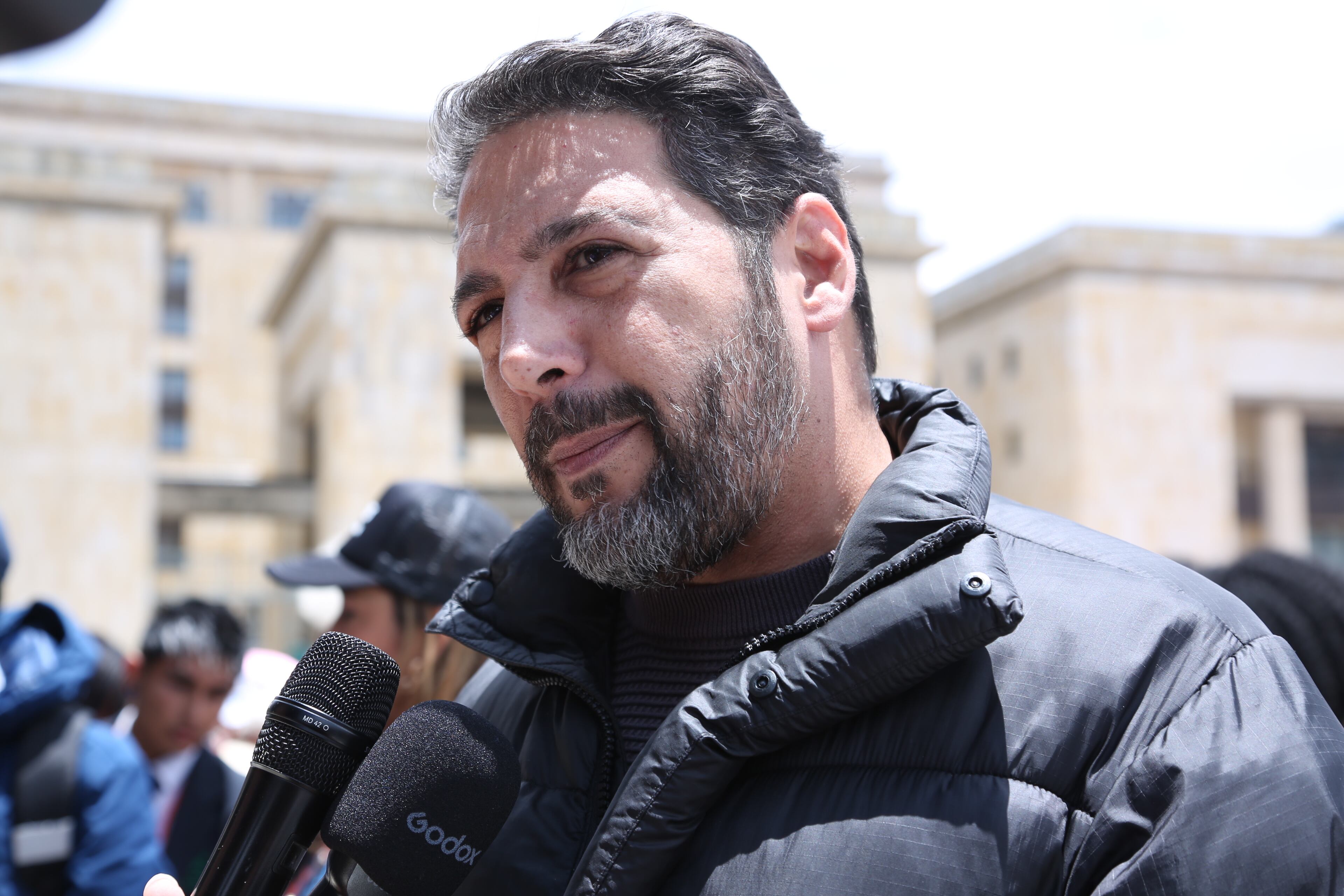 Marchas a favor de las reformas del Presidente Gustavo Petro, Plaza de Bolívar