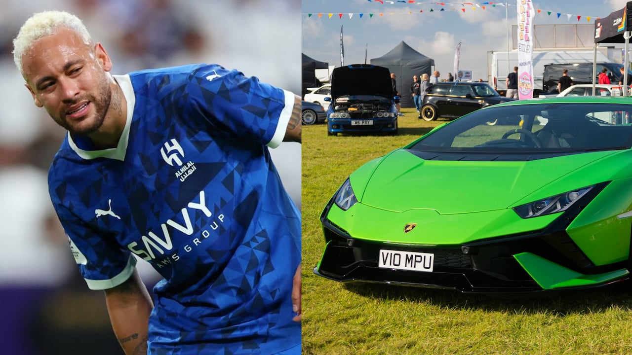 Neymar no podrá llevar sus carros de lujo a Brasil