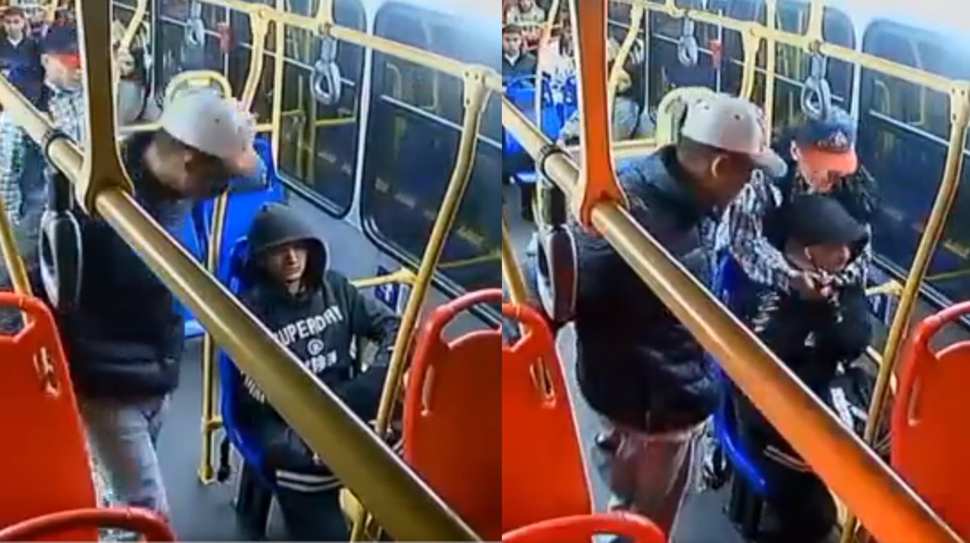 Los delincuentes se acercaron sigilosamente para interceptar a su víctima.