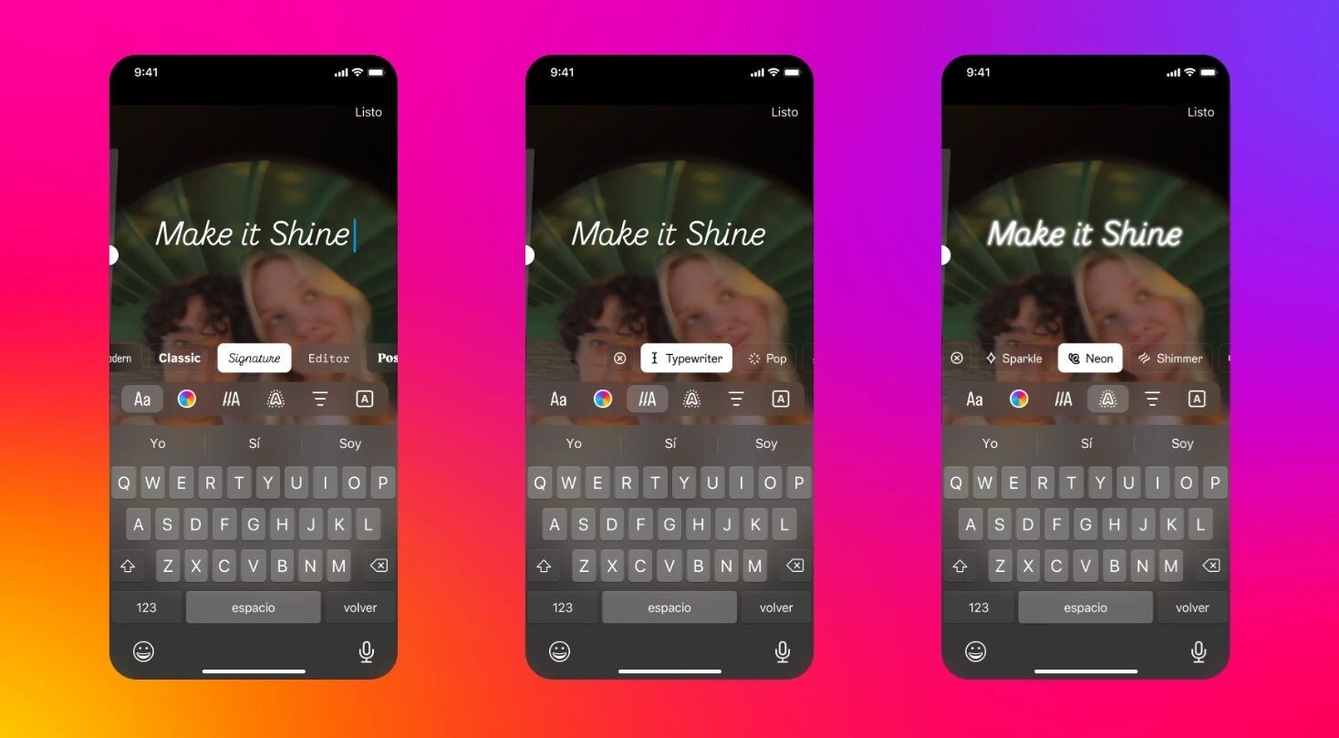 Herramienta de texto de Instagram
META
28/8/2024