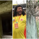 Así luce en Medellín, en 2026, la mansión que René Higuita (en el centro de la imagen) adquirió en la década de los 90 y que la justicia le retiró tras argumentar procedencia de dineros del narcotráfico