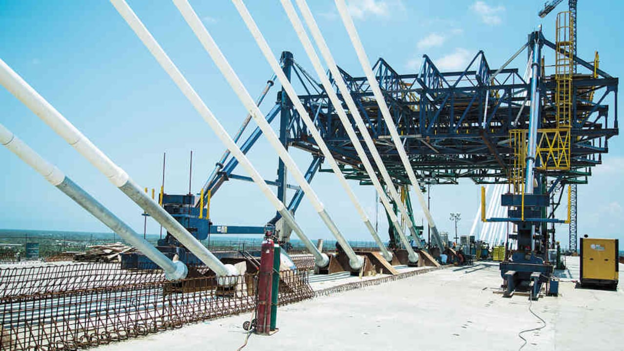 2.713 metros es la longitud del Puente Pumarejo, que estará en funcionamiento en diciembre de 2019.