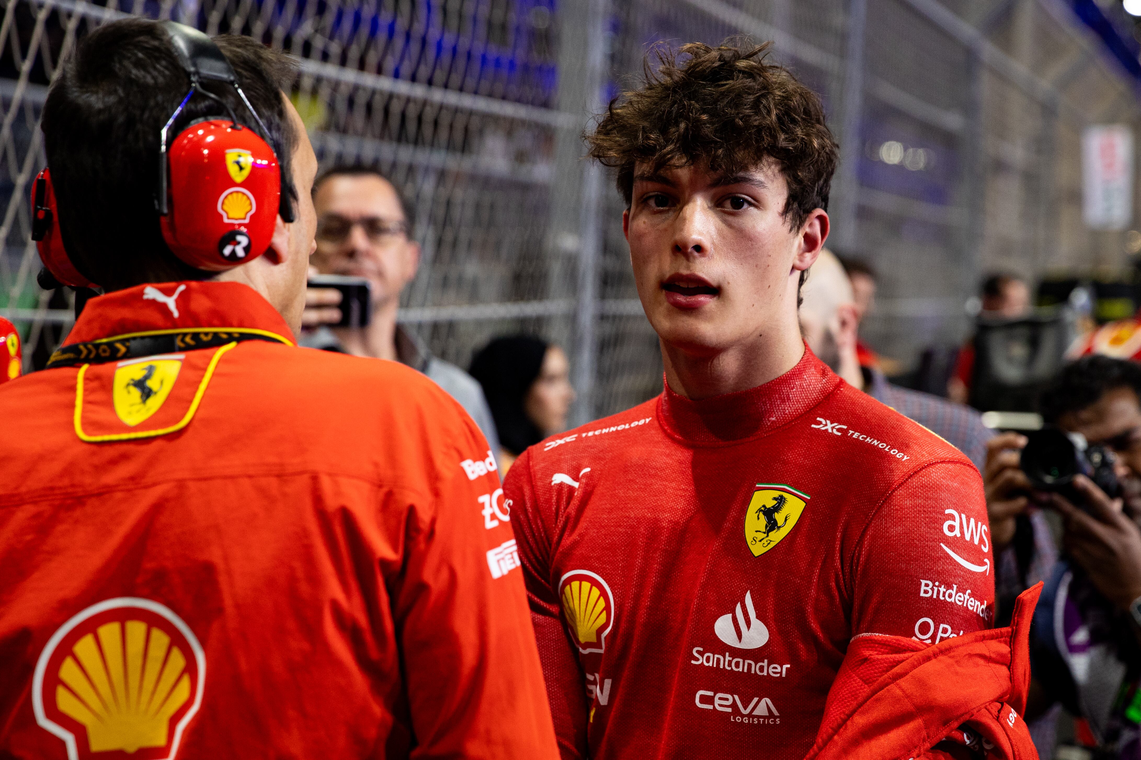 El piloto Oliver Bearman.