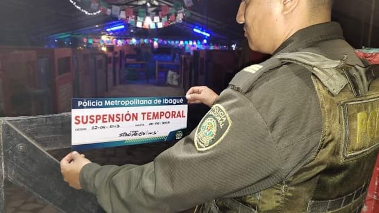 El operativo se ejecutó en el sector El Salado de Ibagué.