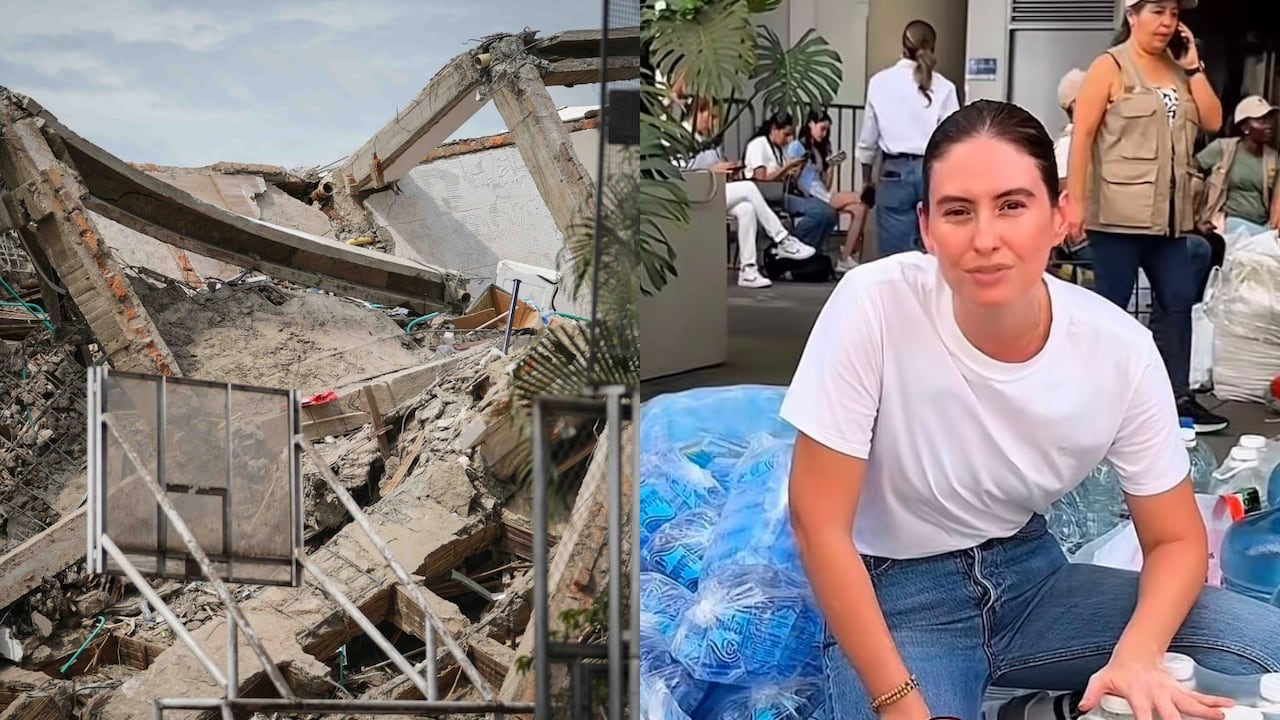 Taliana Vargas, esposa del alcalde de Cali, Alejandro Eder, ha acompañado las jornadas de atención.