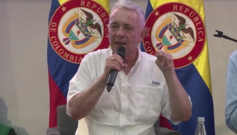 Álvaro Uribe, expresidente de Colombia