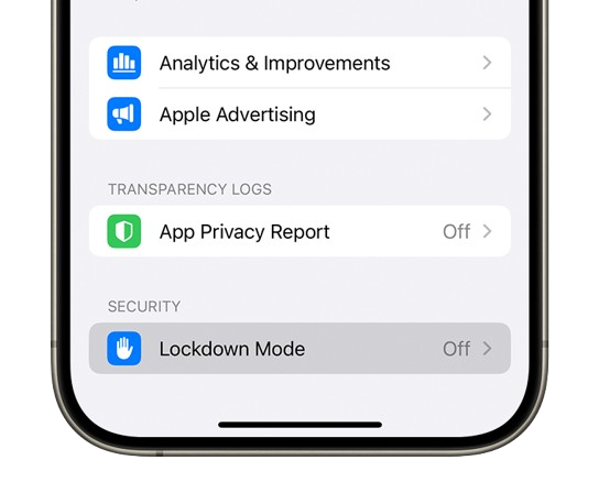 La nueva función de Apple, "Modo de Bloqueo", ofrece protección avanzada contra ciberataques dirigidos a usuarios de alto riesgo.