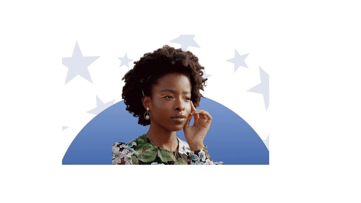 Amanda Gorman - tomada de https://www.instagram.com/amandascgorman/