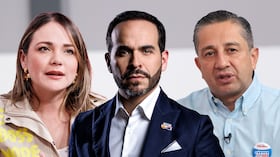 Carolina Arbeláez, Abelardo de la Espriella y Julio César Triana