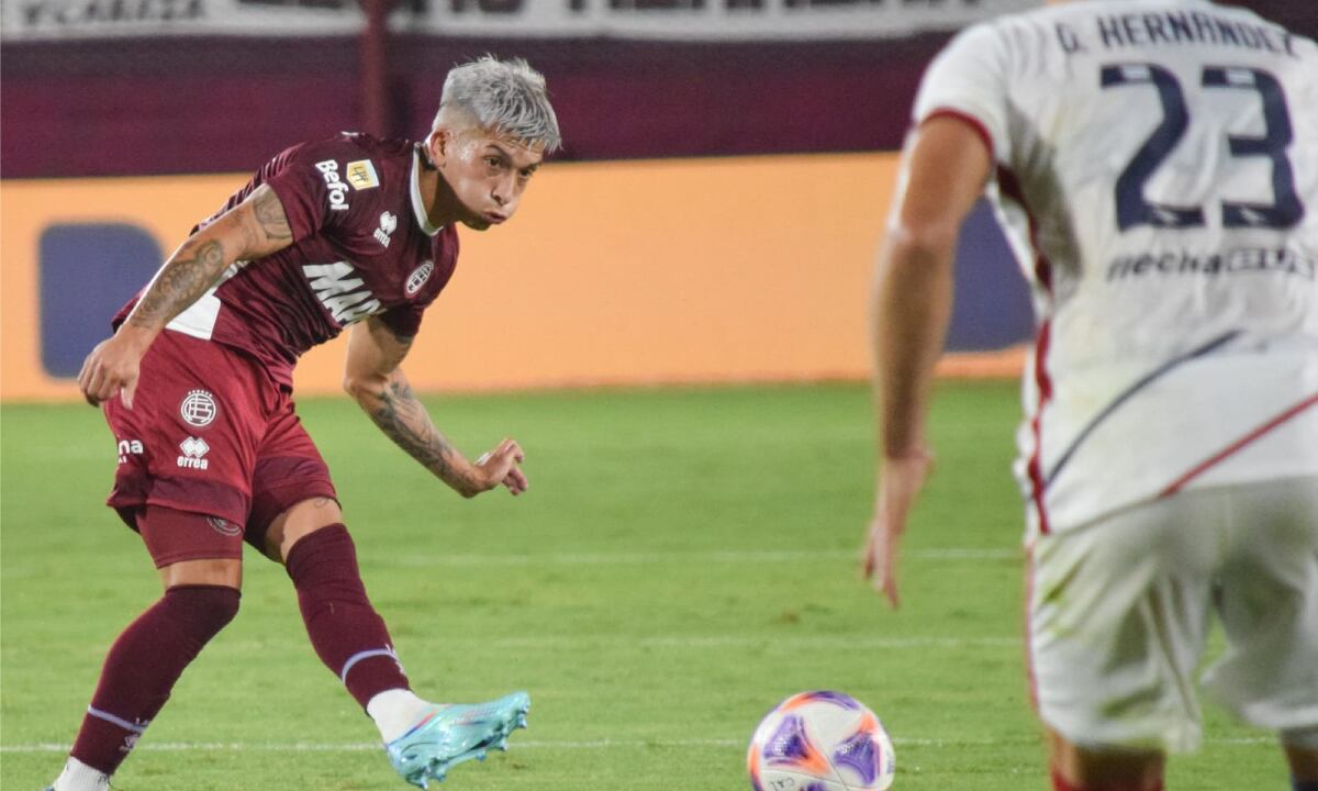 Lanús vs. San Lorenzo. Foto: Twitter Lanús.