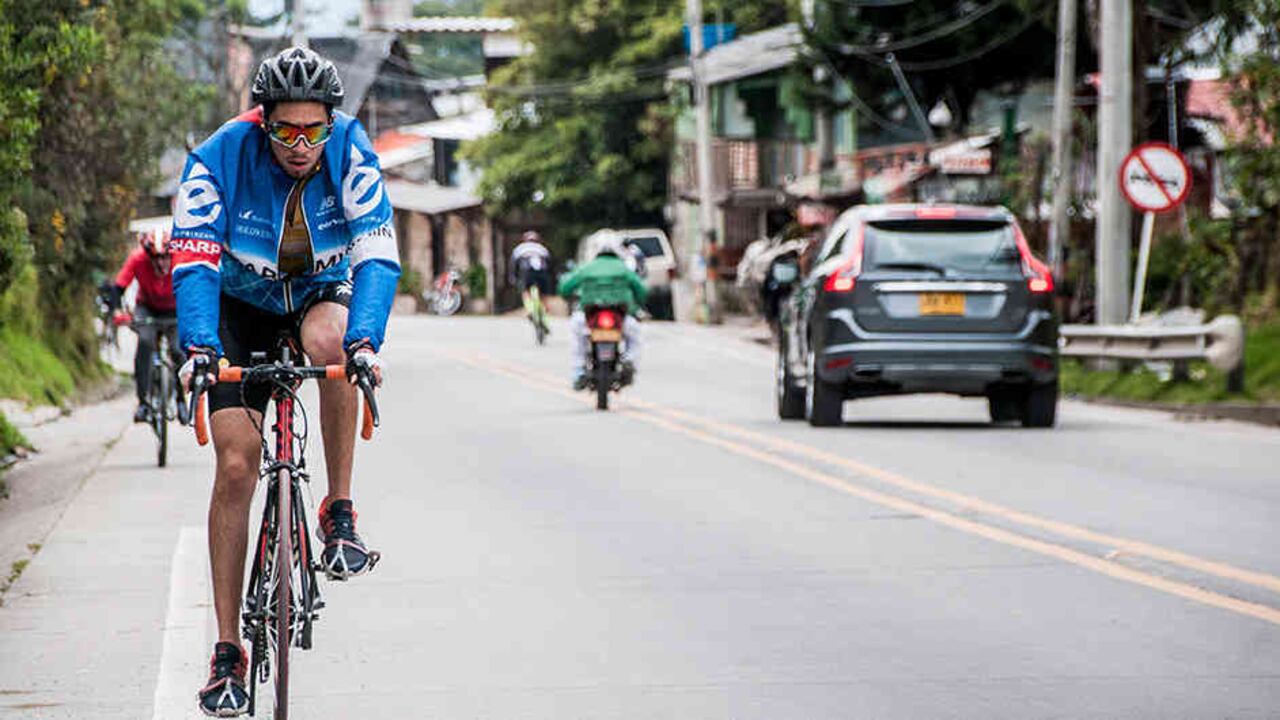 Trabajar en la tolerancia es clave para revertir los índices de accidentalidad en la subida a La Calera.